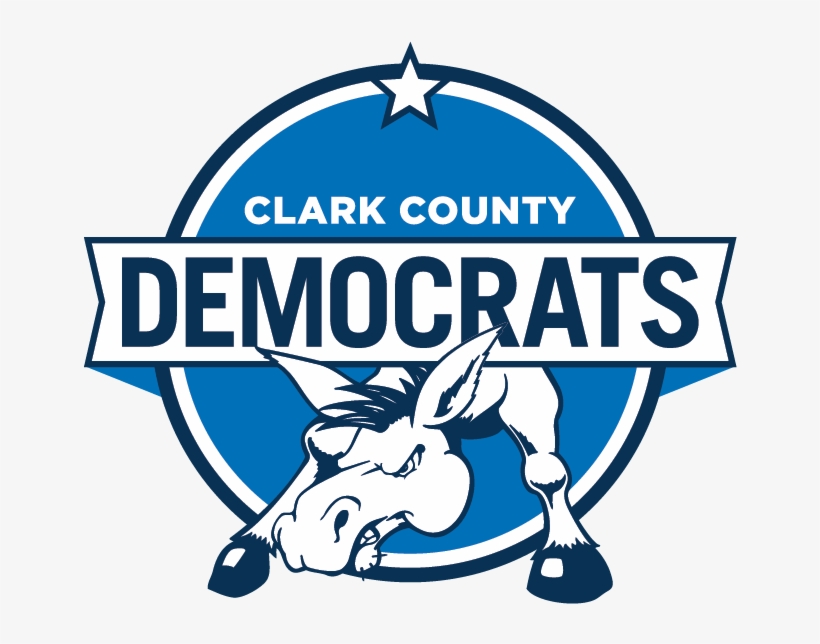 Clark County Democratic Party - Democratic Club Logo, transparent png #3463189