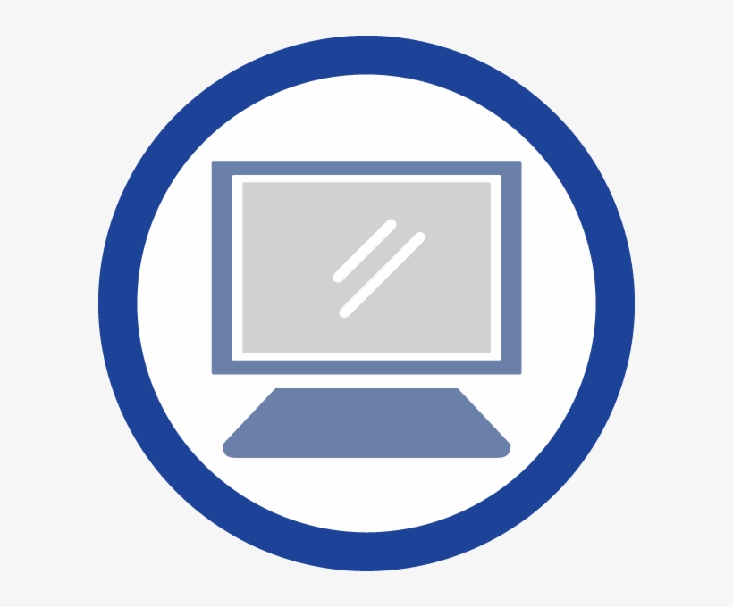 Gauging Your Technology Skills - Computer Skills Icon Blue, transparent png #3463236