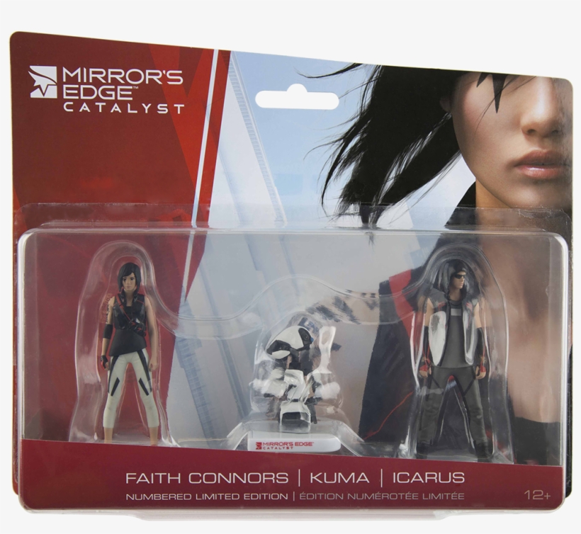 Mirror's Edge Catalyst Mini Figure Three Pack - Mirror's Edge Catalyst Figure, transparent png #3463271