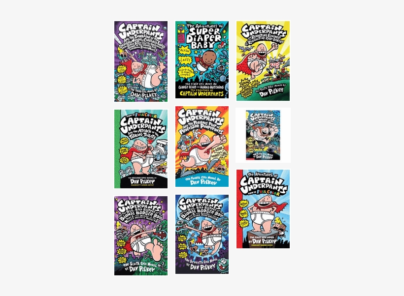 Dav Pilkey- Captain Underpants - Captain Underpants And The Attack Of The Talking Toilets, transparent png #3463811