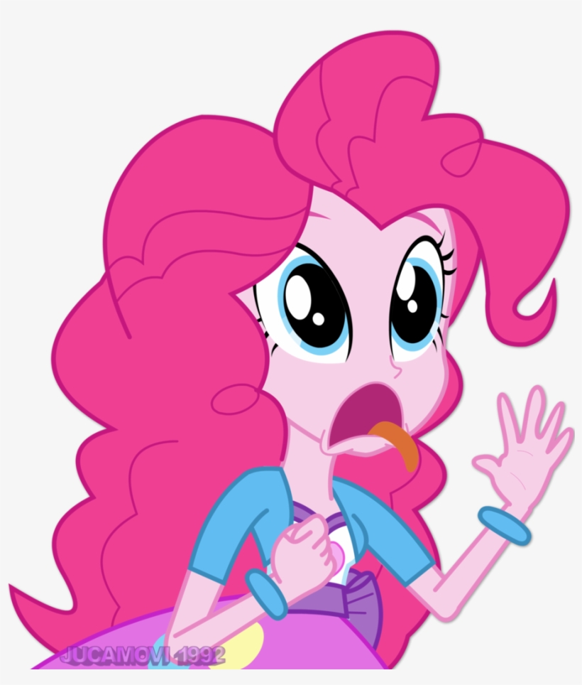 Jucamovi1992, Equestria Girls, Female, Funny Face, - Pinkie Pie Funny Face, transparent png #3463939