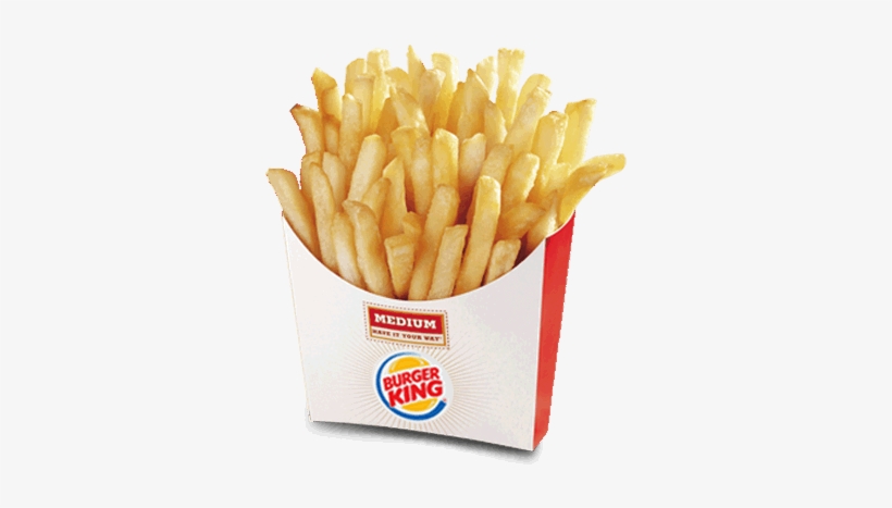 Papas Fritas - Burger King Fries Large, transparent png #3464353