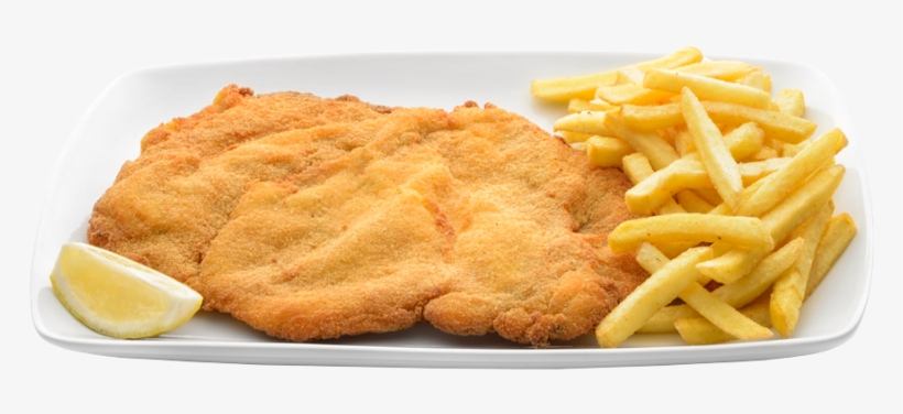 Imágenes De Papas Fritas - Milanesa De Pollo Con Fritas, transparent png #3464387