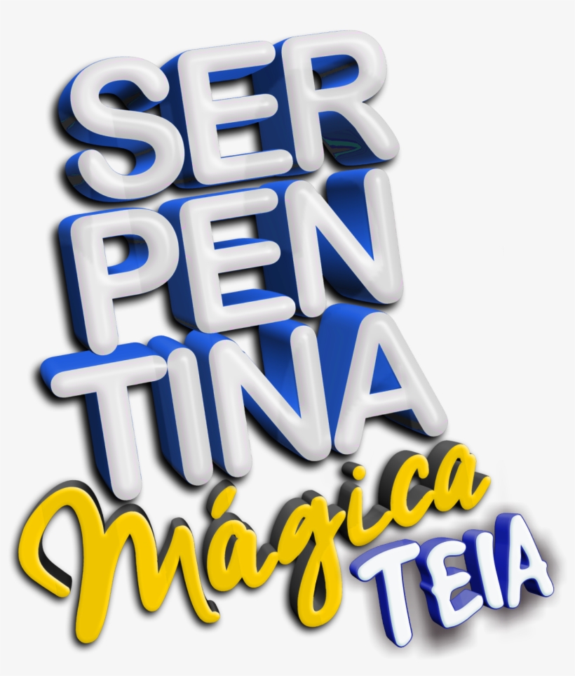 A Serpentina Mágica Veio Completar Sua Diversão, Lançando - Calligraphy, transparent png #3464490