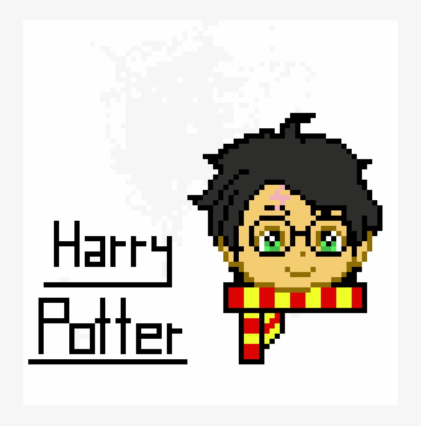 Harry Potter - Pixel Art, transparent png #3464589