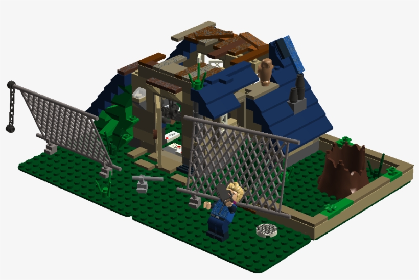 Lego Abandoned Cottage Exploration - Lego Abandoned, transparent png #3464784