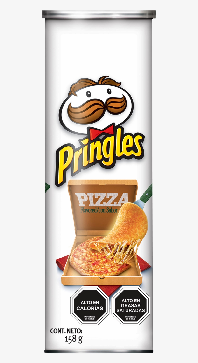 Papas Fritas Pringles Pizza, 158 G - Pizza Pringles, transparent png #3464965