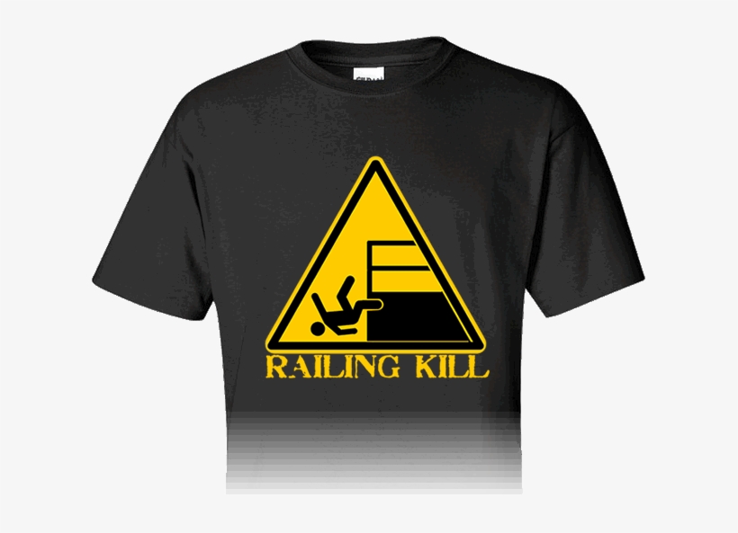 Mst3k Inspired Railing Kill T-shirt - You See A Peace Sign I See 4 5 Cm, transparent png #3465077