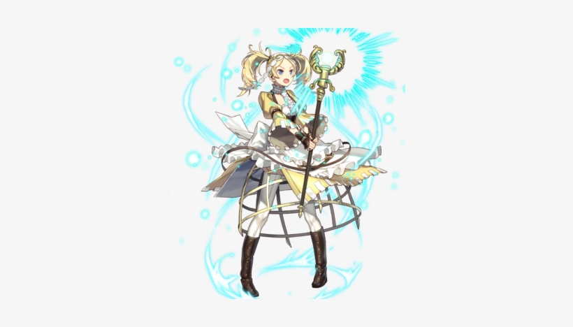 Lissa Sprightly Cleric Btlface C - Lissa Fire Emblem Heroes, transparent png #3465156