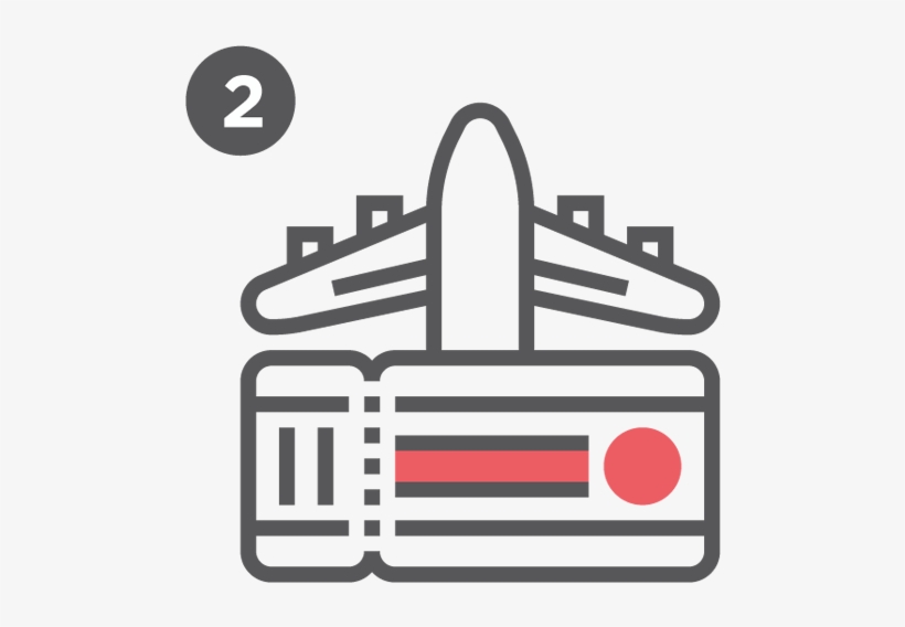 How Does It Work - Airplane Outline Png, transparent png #3465355