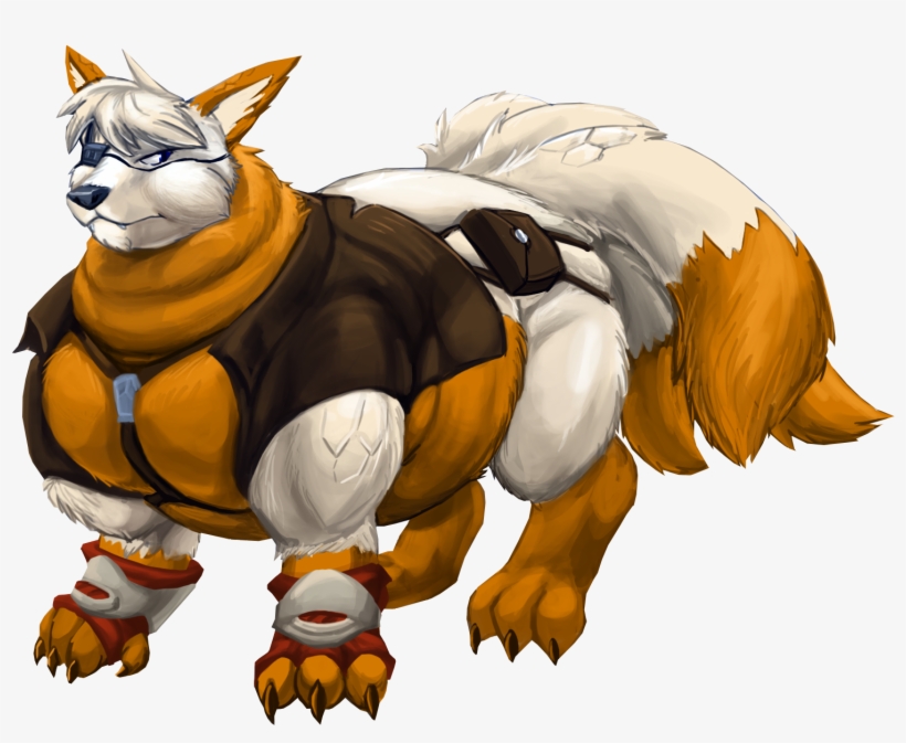 Round Kitsune - Cartoon, transparent png #3465356