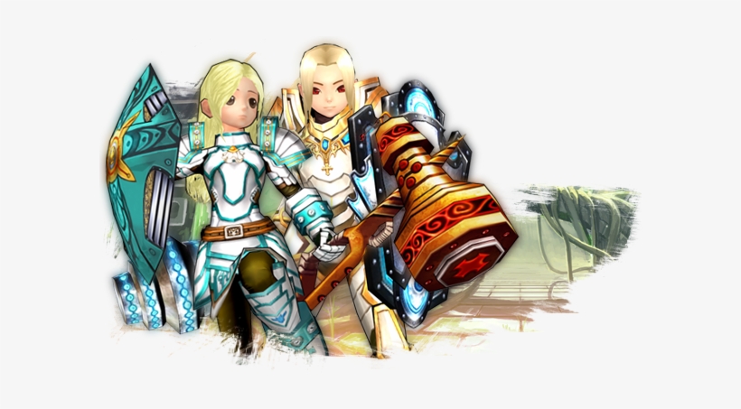 Clerics Aid Fellow Adventurers With The Holy Power - Fiesta Online Cleric, transparent png #3465397