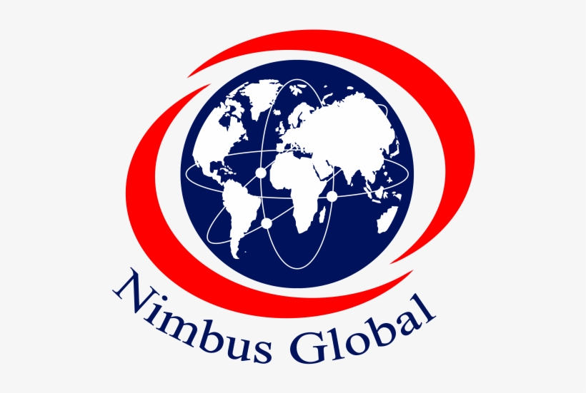 Nimbus Global - World Map Circle, transparent png #3465527