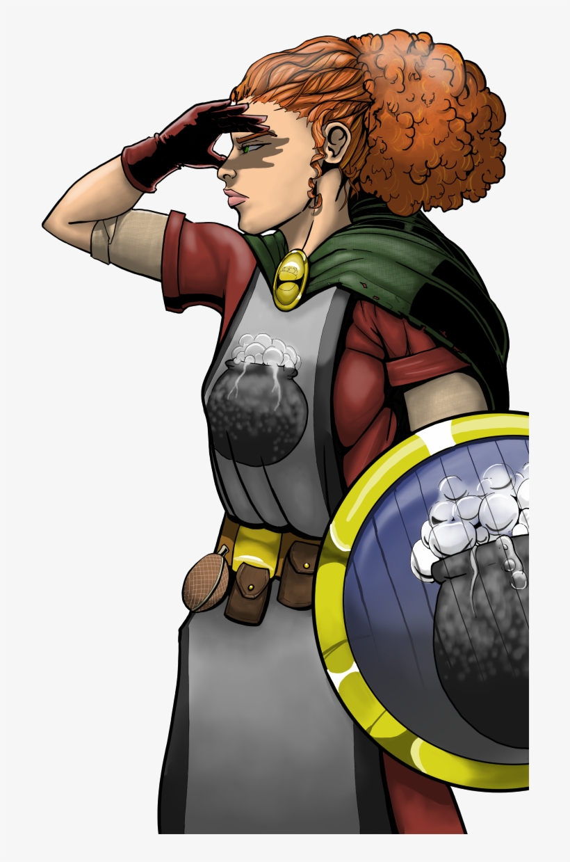 Ana, First Level Cleric Of Aesocar - Cartoon, transparent png #3465618