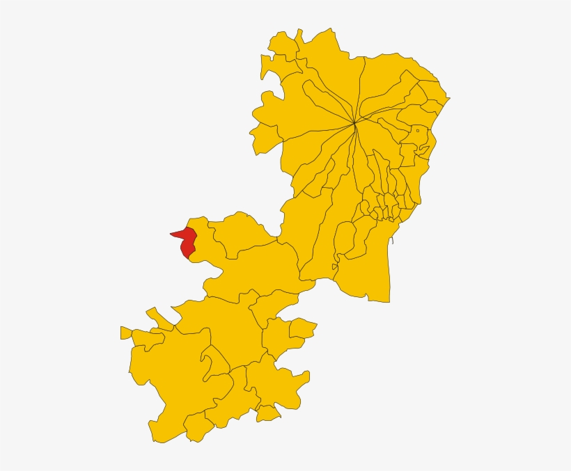 How To Set Use Map Of Comune Of Raddusa Province Of - Province Of Catania Map, transparent png #3465921