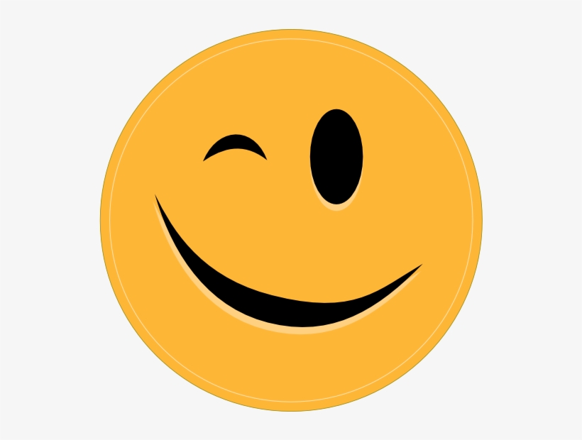 The Benefits Of Humor In Communication - Carita Con Un Ojo Cerrado, transparent png #3466324