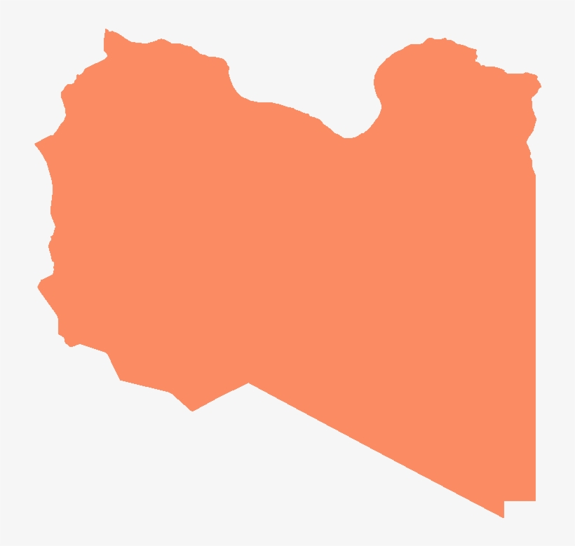 Libya Flag Map, transparent png #3466381