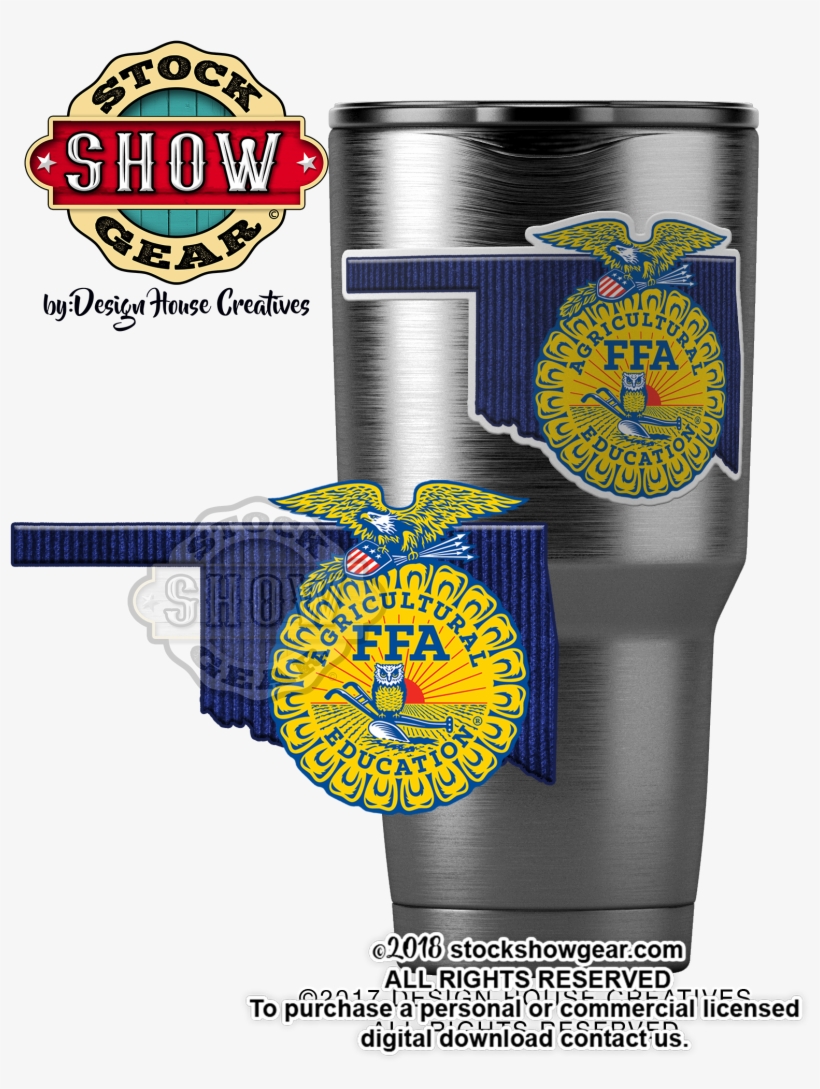 Ohio State Shape Ffa Sticker - Ffa, transparent png #3466410