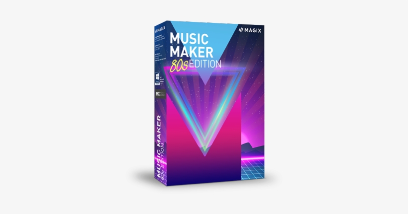 Music Maker 2019 80s Edition - Magix Music Maker 2019, transparent png #3466480