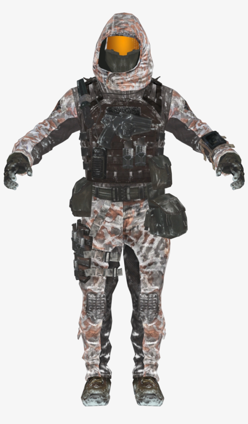 Mercs Sniper Snow Model Boii - Black Ops 2 Smg Mercs, transparent png #3467070
