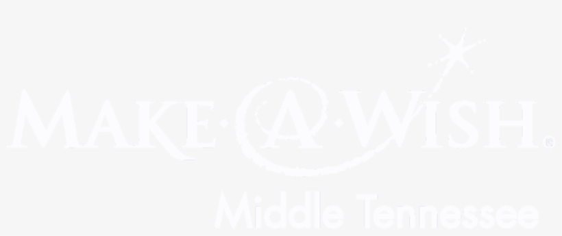 Make A Wish Middle Tn Logo - Make A Wish Logo White, transparent png #3467248