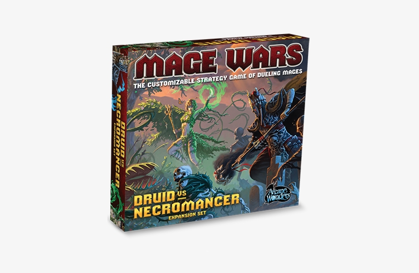 The Druid And Necromancer Enter The Arena - Mage Wars Druid Vs Necromancer, transparent png #3467282