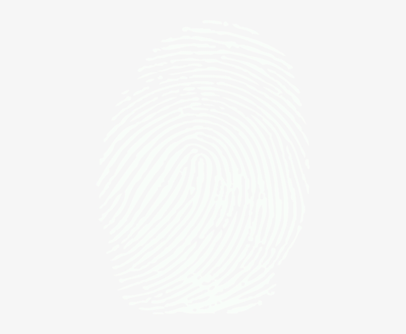 Thumb Print White - Demonstrations Of Digital Marketing Professionalism, transparent png #3467847