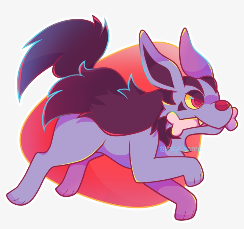 Shao Rt @inkychomp - Pokemon Mightyena, transparent png #3467868