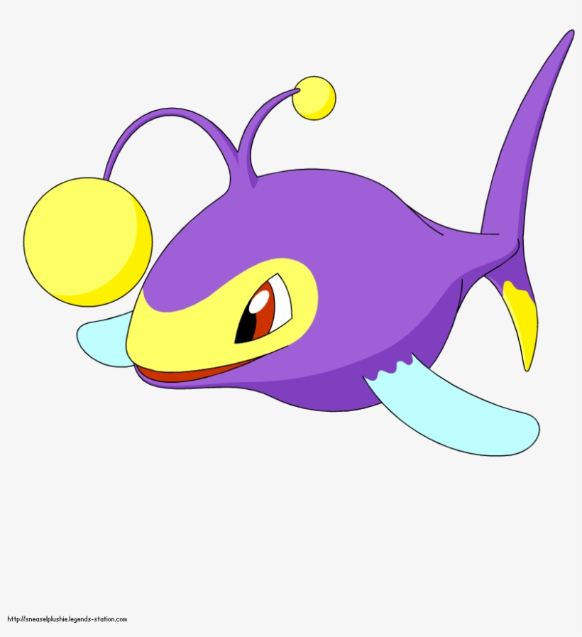 Anime Shiny - Pokemon Lanturn, transparent png #3467997