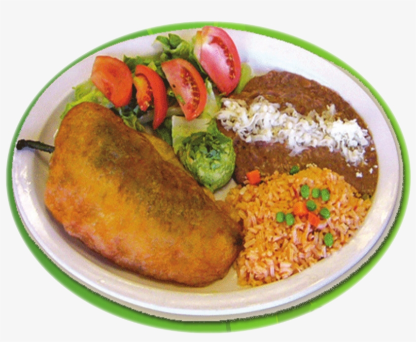 Comidas Caseras Un Chilito Relleno Caldito De Res Recien - Chile Relleno, transparent png #3468117