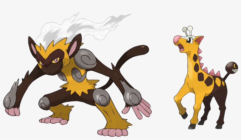 View Infernape , - Pokemon Girafarig, transparent png #3468121