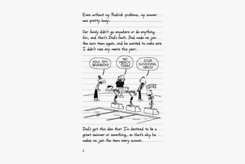 Book, Note, And Writed Image - Diary Of A Wimpy Kid, transparent png #3468196