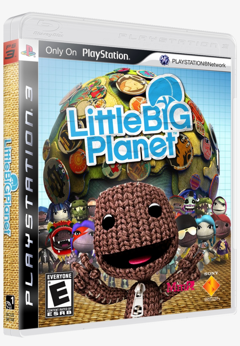 Sony Playstation 3 Disc Games 3d Box Pack - Little Big Planet Na Xbox One, transparent png #3468424