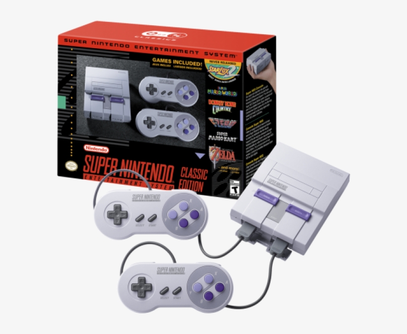 Super Nintendo Snes Classic Edition - Nintendo Classic Mini: Super Nintendo Entertainment, transparent png #3468625