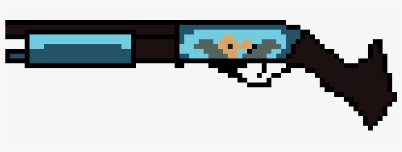 Csgo Sawed Off - Pixel Art, transparent png #3468966