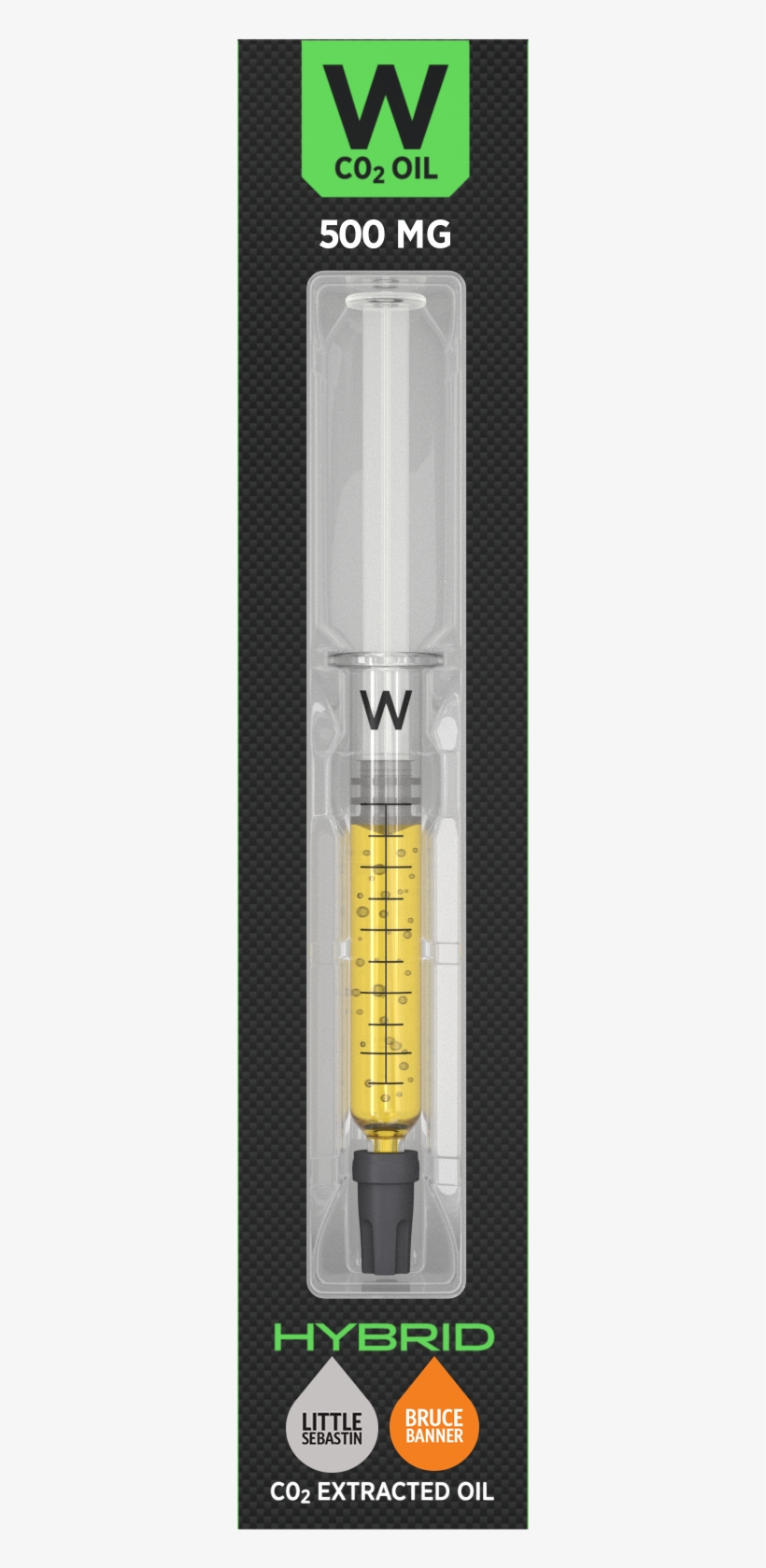 Bruce Banner X Lil Sebastian 500mg Co2 Oil Syringe - Multimedia Software, transparent png #3469392