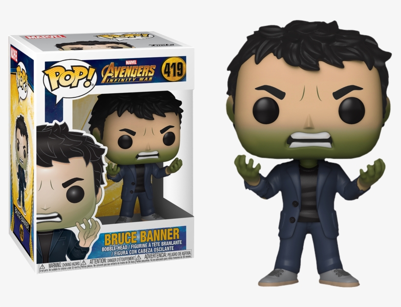 Avengers - Hulk Infinity War Funko Pop, transparent png #3469438