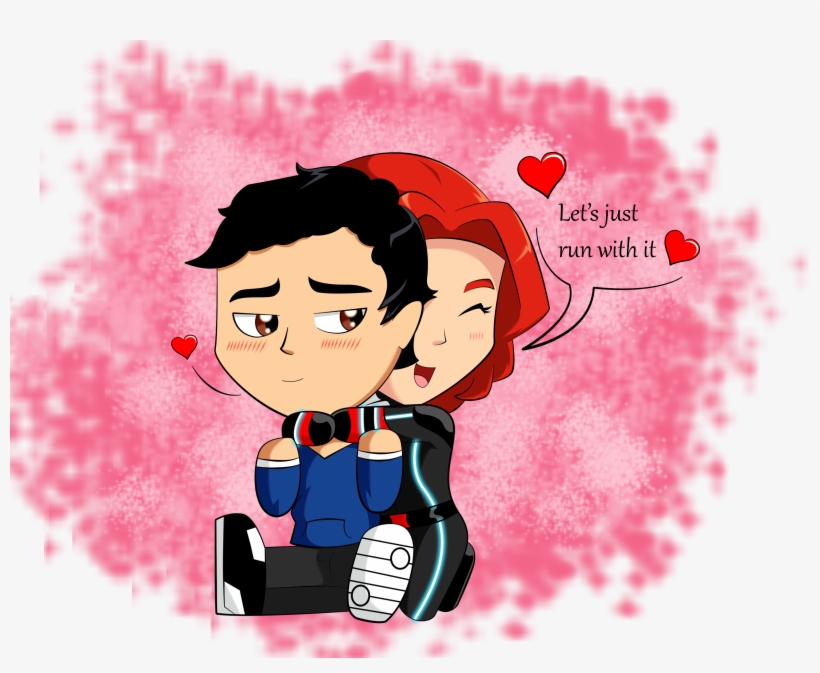 Age Of Ultron Love - Bruce Banner And Natasha Romanoff Love, transparent png #3469452