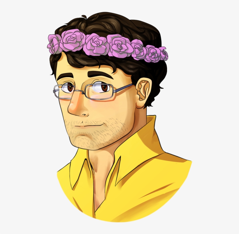 A Portrait Of Bruce Banner Wearing A Yellow Shirt And - Cartoon, transparent png #3469473