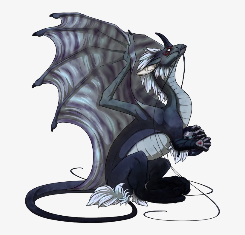 I Will Be Printing This With 9 Order Slots On The First - Blue Female Dragon, transparent png #3469609