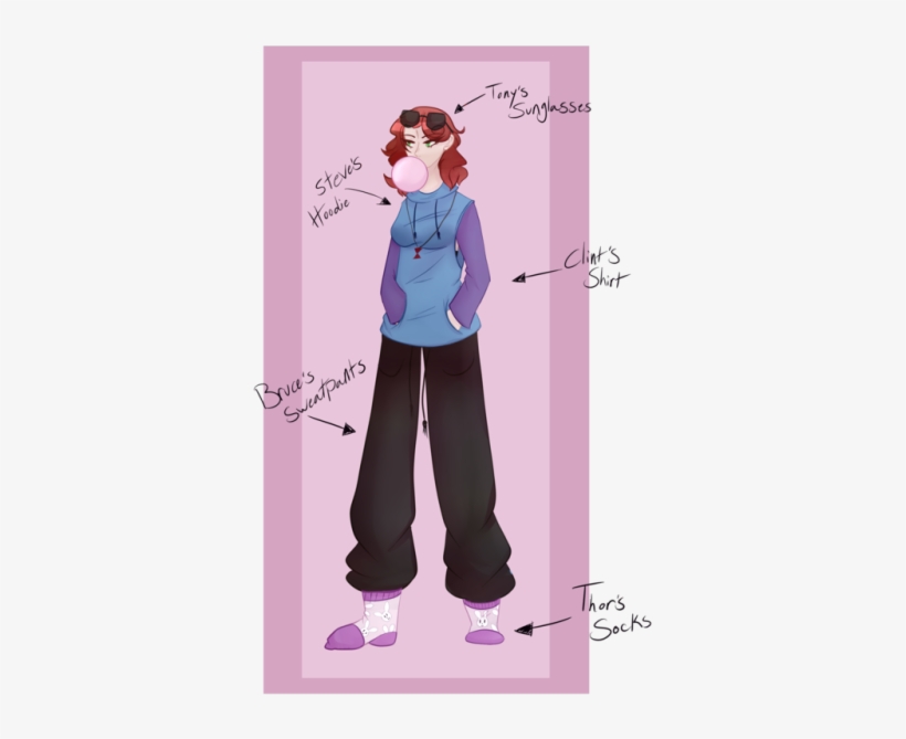 She Stole Their Clothes And None Of Them Fit Her Correctly - Cartoon, transparent png #3469657