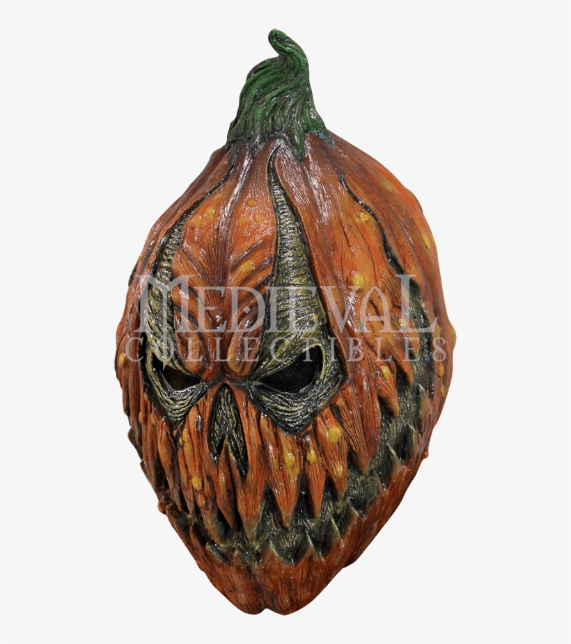 Wraith Pumpkin Mask - Pumpkin Wraith Mask, transparent png #3469933