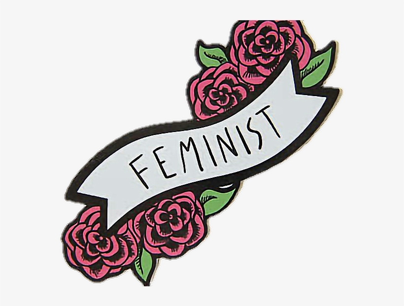 Feminismo Feminista Feminist Feminism Rosas Flowers - Sticker Feminist, transparent png #3470139