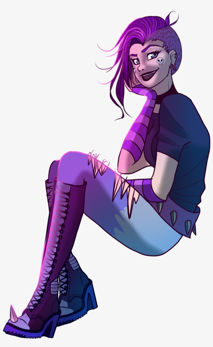 “did You Know That If You Cut Off A Mermaid's Tail - Star Butterfly Cabello Morado, transparent png #3470285