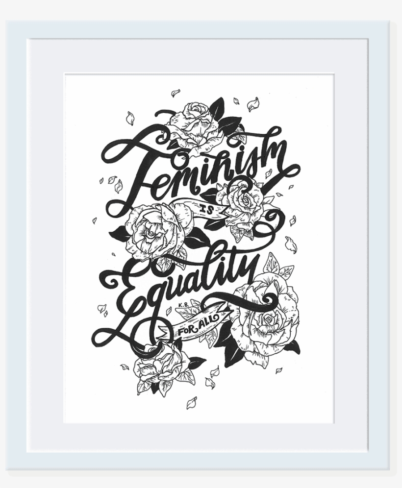 Feminism - Poster, transparent png #3470317