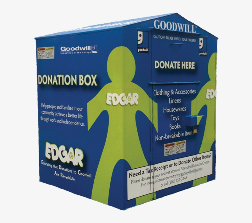 Goodwill Donation Box Free Transparent PNG Download PNGkey