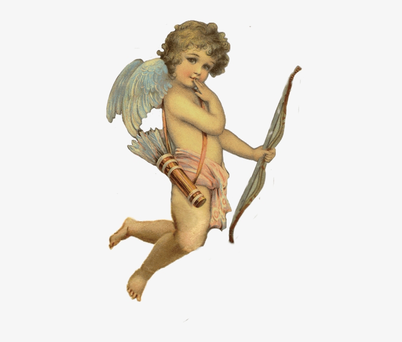 Cherub Angel Vintage - Cupid Cherub, transparent png #3470420