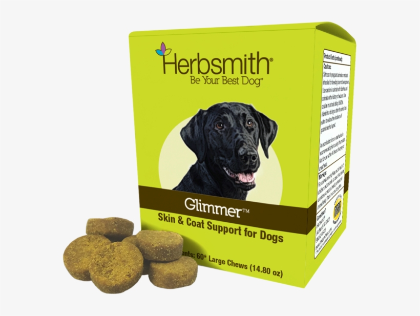 Skin & Coat - Herbsmith Glimmer Skin & Coat Support Soft Chews, transparent png #3470485