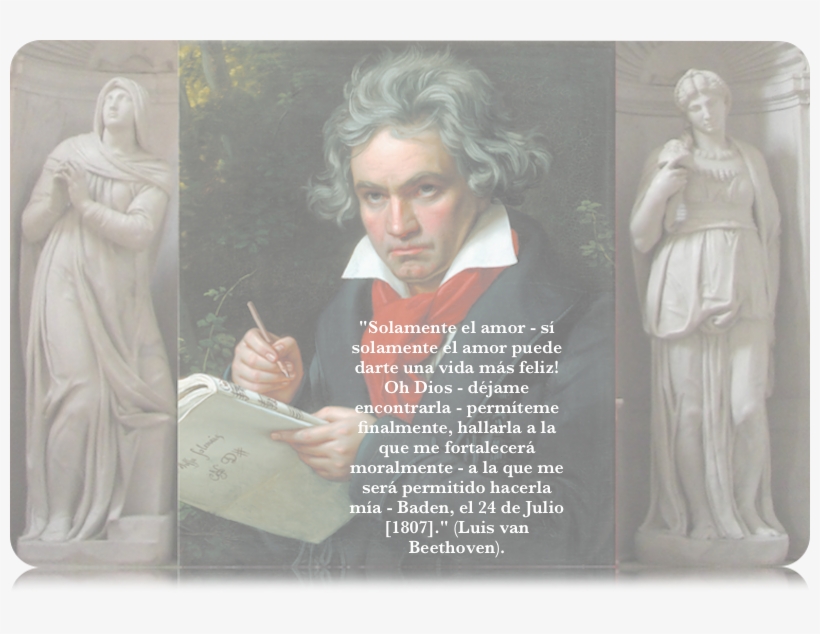 New Luis Van Beethoven Rajel Y Leah Copy 2 - Portrait Of Ludwig Van Beethoven, transparent png #3470602