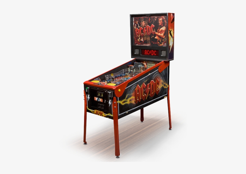 Iu - Stern Ac/dc Premium Vault Pinball Machine, transparent png #3470689